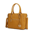 Load image into Gallery viewer, (mustard)Cairo M Signature Satchel by Mia k - BagNook
