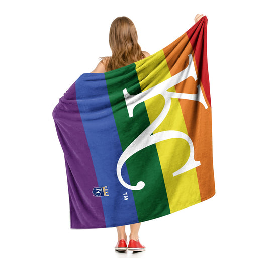 PRIDE SERIES - ROYALS - Silk Touch Sherpa Throw Blanket - BagNook