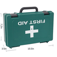 Load image into Gallery viewer, First Aid Kit Set, Green - Meets ANSI Standards - BagNook
