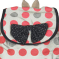 Load image into Gallery viewer, Enjoy Holidays Fabric Art School Daypack - BagNook
