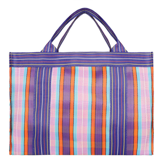 Isla Recyled Nylon XL Shopper Tote - Orchid Pop - BagNook