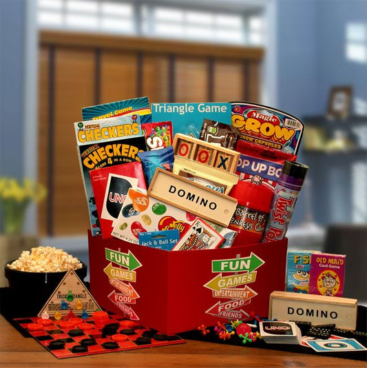 Gift Basket | More Fun & Games Gift Box - BagNook