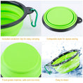 Load image into Gallery viewer, 4pc Silicone Collapsible Dog Bowls - BPA Free - BagNook
