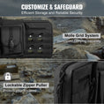 Load image into Gallery viewer, VEVOR Tactical Range Bag, 42in w/Lockable Zipper - Black - BagNook
