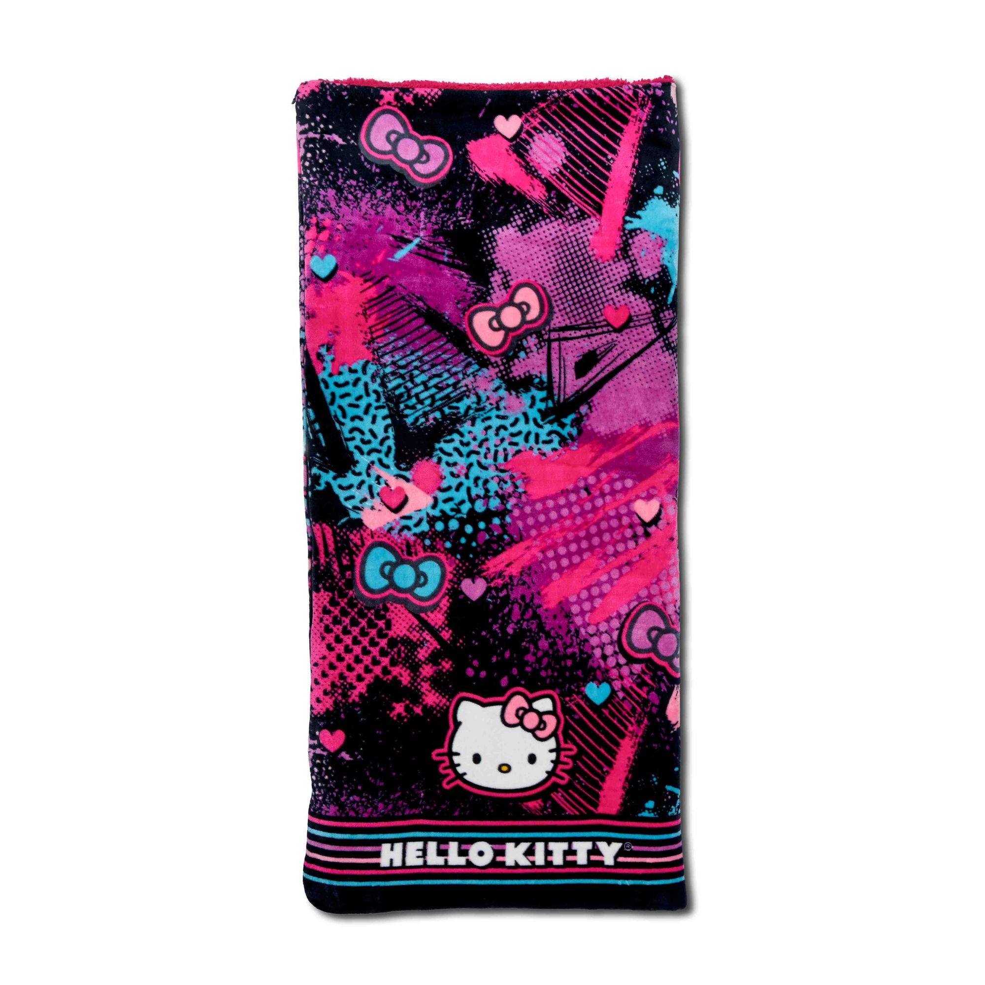 Hello Kitty Slumber Kitty - Slumber Bag with Sherpa Lining - BagNook