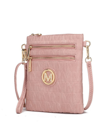 (rose pink)carlett Crossbody Handbag by Mia k - BagNook