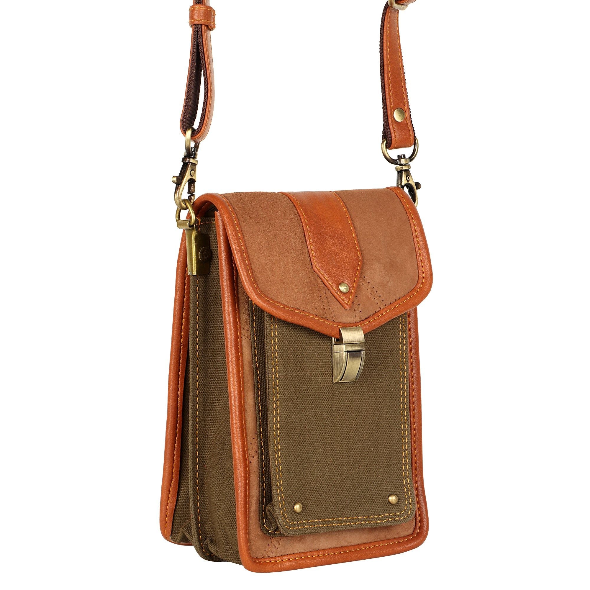 Harley Mini Expandable Crossbody w/Buckle - OG Green - BagNook