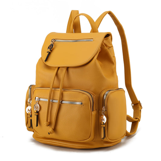 (yellow)Ivanna Backpack by Mia K - BagNook