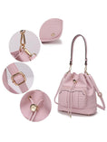 Load image into Gallery viewer, (pink)Ryder Shoulder Bag with Wallet by Mia k - BagNook
