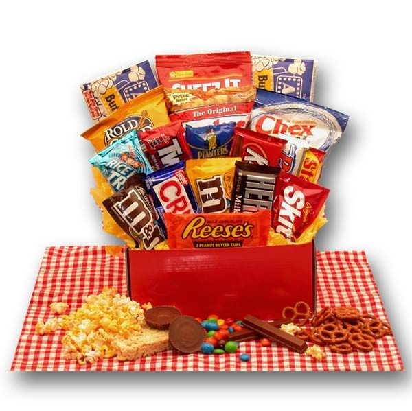 Gift Basket | All American Favorites Snack Care Package - BagNook