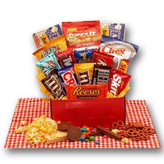 Gift Basket | All American Favorites Snack Care Package - BagNook