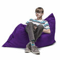 Load image into Gallery viewer, Jaxx 3.5 Ft Pillow Saxx Kids Bean Bag, Grape - BagNook
