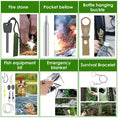 Load image into Gallery viewer, 47pc Survival Kit, SOS Emergency Tactical - BagNook
