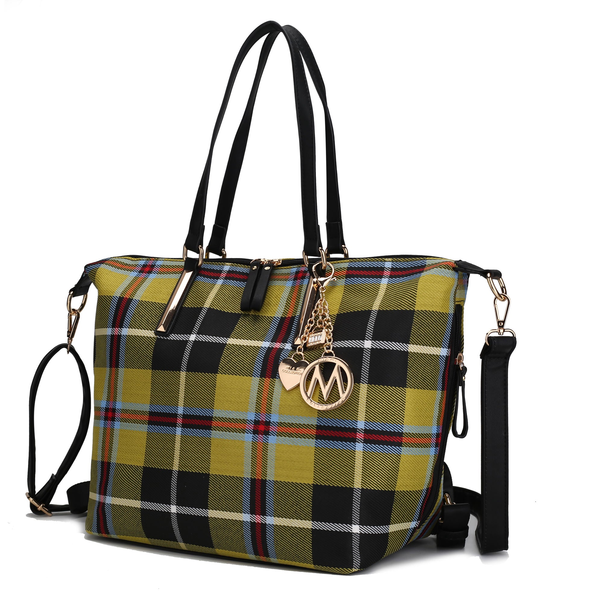 (yellow black)Layla Tote/Backpack Women by Mia k - BagNook