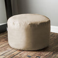 Load image into Gallery viewer, Jaxx Saxx 3 Foot Round Bean Bag, Camel - BagNook

