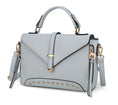Load image into Gallery viewer, (seafoam)Angela Women's Vegan Leather Satchel Bag By Mia K - BagNook
