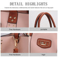 Load image into Gallery viewer, (blush)Davina Tote Set w/wallet her Crossover Womens Purse by Mia K - BagNook
