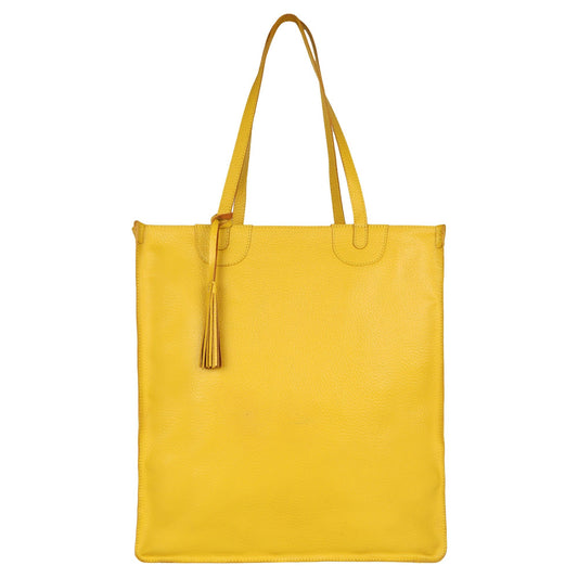 Bowie Book Shop Tote - Canary Yellow - BagNook