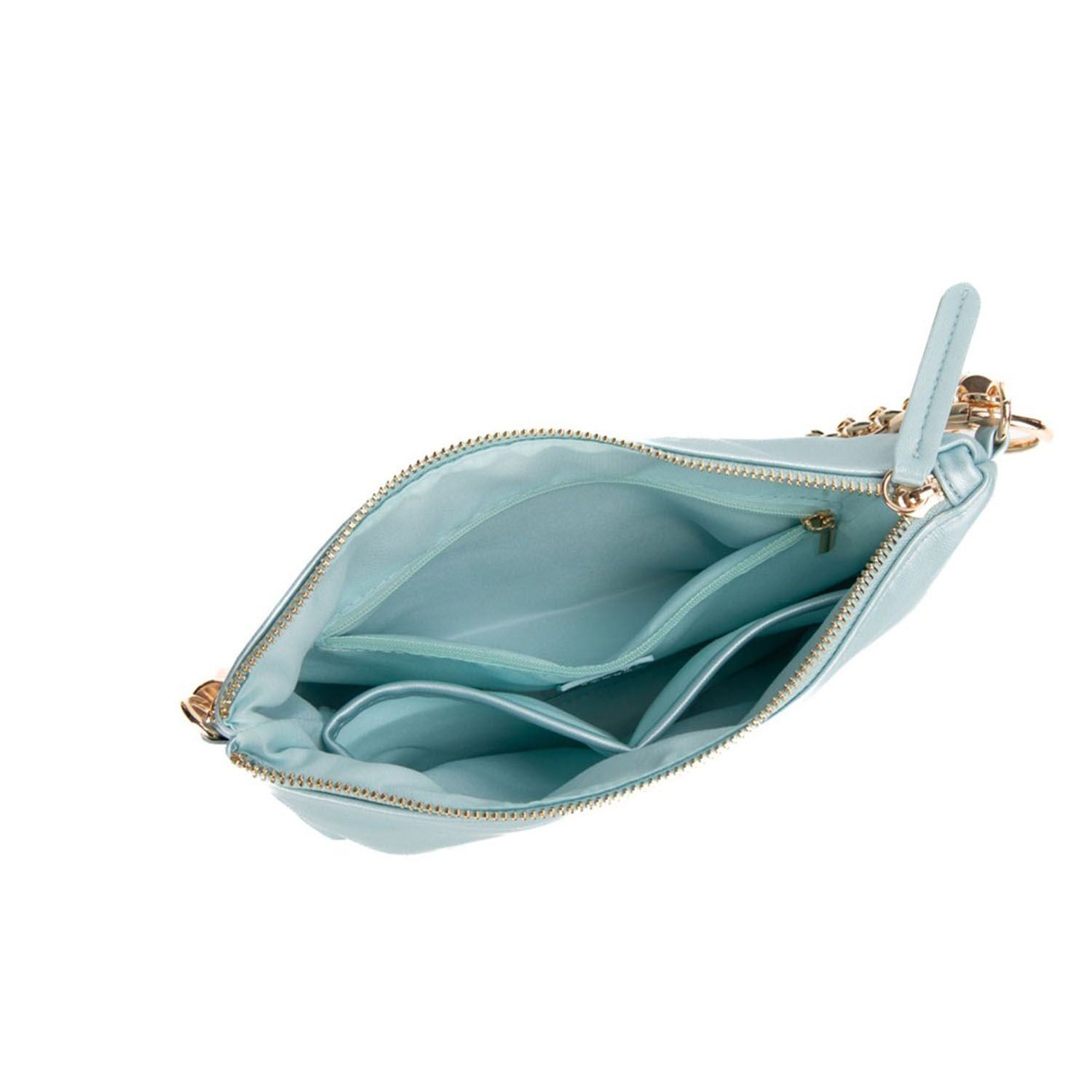 (metallic blue)Brigitte Women's Functional Purse by Mia K - BagNook