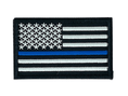 Load image into Gallery viewer, (blue line)Tactical USA Flag Patch w/Detachable Backing - BagNook
