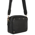 Load image into Gallery viewer, Millie Houndstooth Print Camera Bag - Upcycled - BagNook
