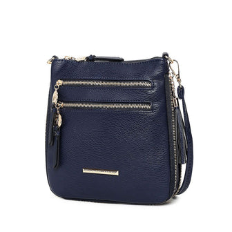 (navy)Angelina Crossbody Handbag Purse by Mia K. - BagNook
