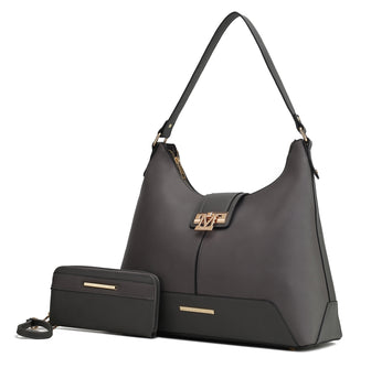 Graciela Hobo Handbag Vegan Leather by Mia k - BagNook