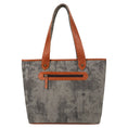 Load image into Gallery viewer, Inde Black Tote - Upcycled Leather - BagNook

