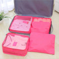 Load image into Gallery viewer, (hot pink)9pc Travel Luggage Organizer - BagNook
