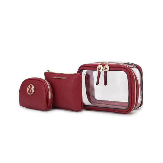 (red)Laura 10pc Makeup Set by Mia K - BagNook
