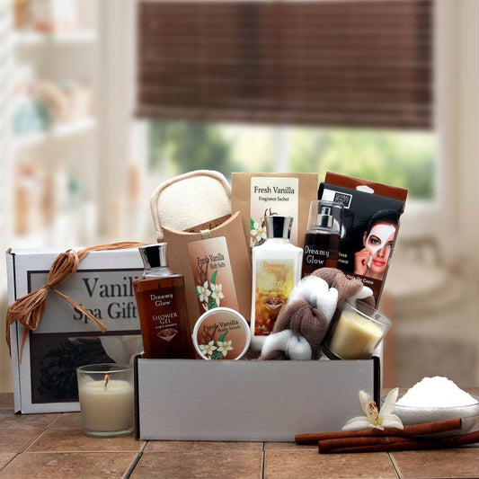 Gift Basket | Vanilla Essence Spa Gift Box - BagNook