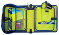Load image into Gallery viewer, (red)The Dual Monster - 2-1.5in D Ring Zipper Binders w/Pencil Case - BagNook
