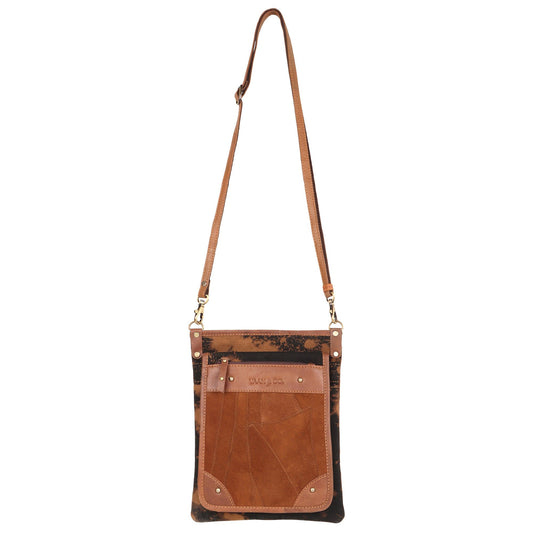 Vela Crossbody - Upcycled Leather - BagNook