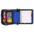 Load image into Gallery viewer, (midnight blue)The Mighty Zip Tab-3 Inch Zipper Binder w/Removeable Folder - BagNook
