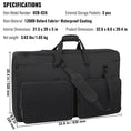 Load image into Gallery viewer, VEVOR Padded DJ Mixer Gig Bag, w/Shoulder Strap (32.6x8.6x20.4) - BagNook
