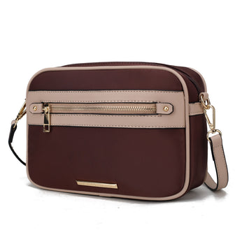 (coffee-taupe)Jimena Crossbody Pouch Handbag by Mia K - BagNook