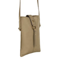 Load image into Gallery viewer, Jennie Small Crossbody bag w/ slim strap - Light Brown - BagNook
