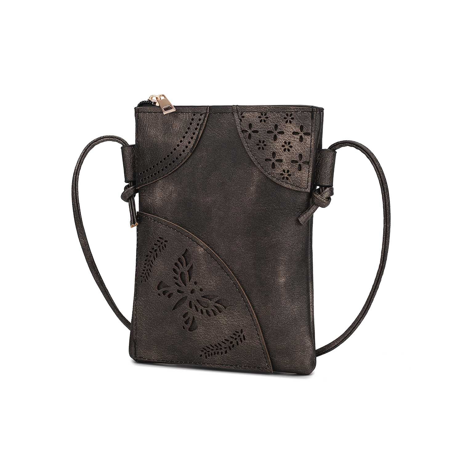 (black)Willow Women's Crossbody Bag by Mia K - BagNook
