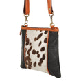 Load image into Gallery viewer, Noa Angled Crossbody Bag - Hairon - Upcycled Leather - BagNook
