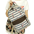 Load image into Gallery viewer, Happy Man Fabric Art School Daypack - BagNook
