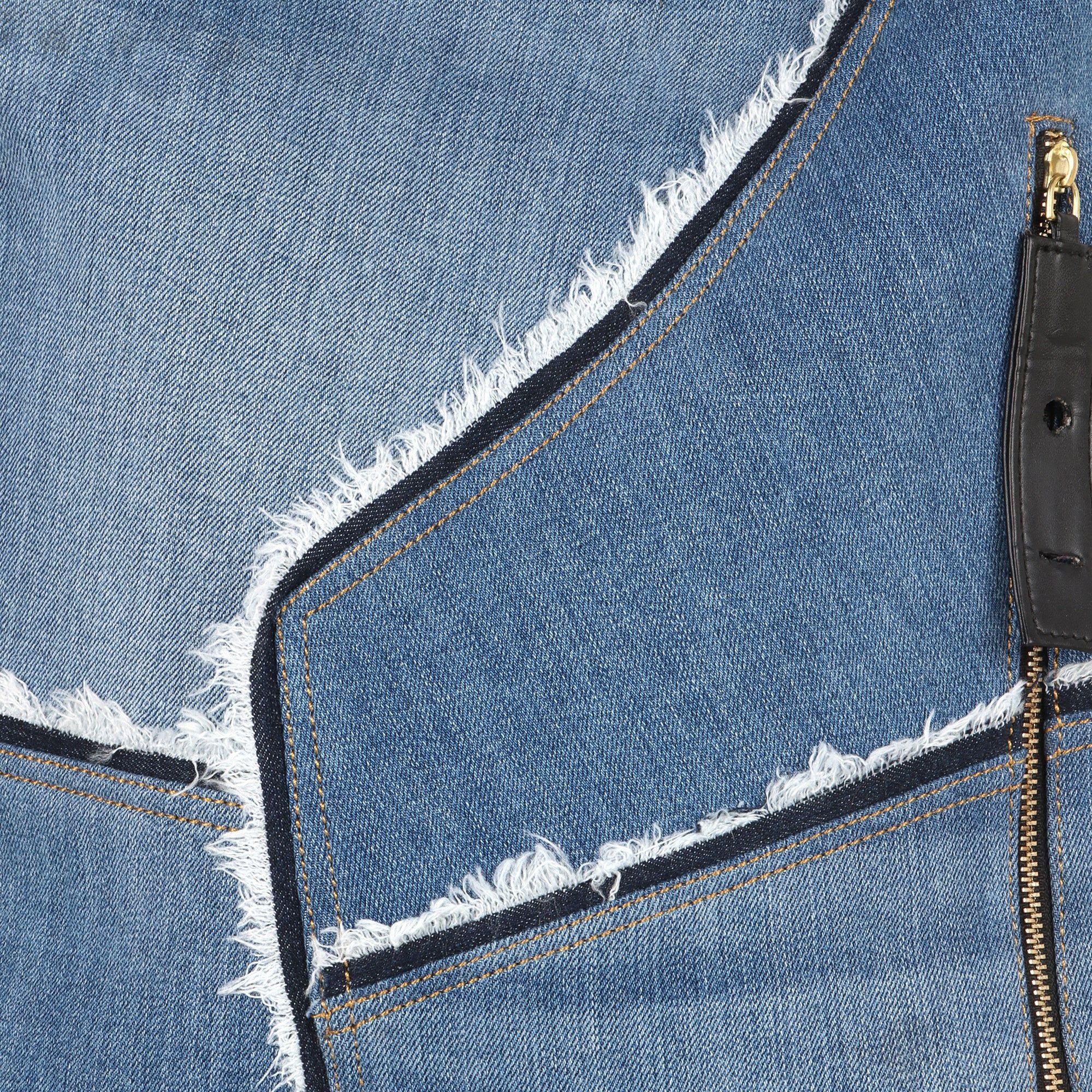 Lyla Patchwork Denim Hobo Bag - Upcycled - BagNook