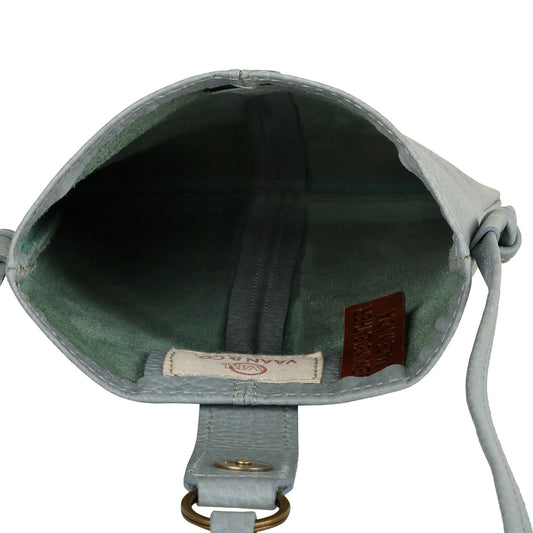 Jennie Small Crossbody w/Slim Strap - Cool Grey - BagNook