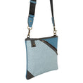 Load image into Gallery viewer, FOXIE - Grayson Wide Crossbody - Blue - BagNook

