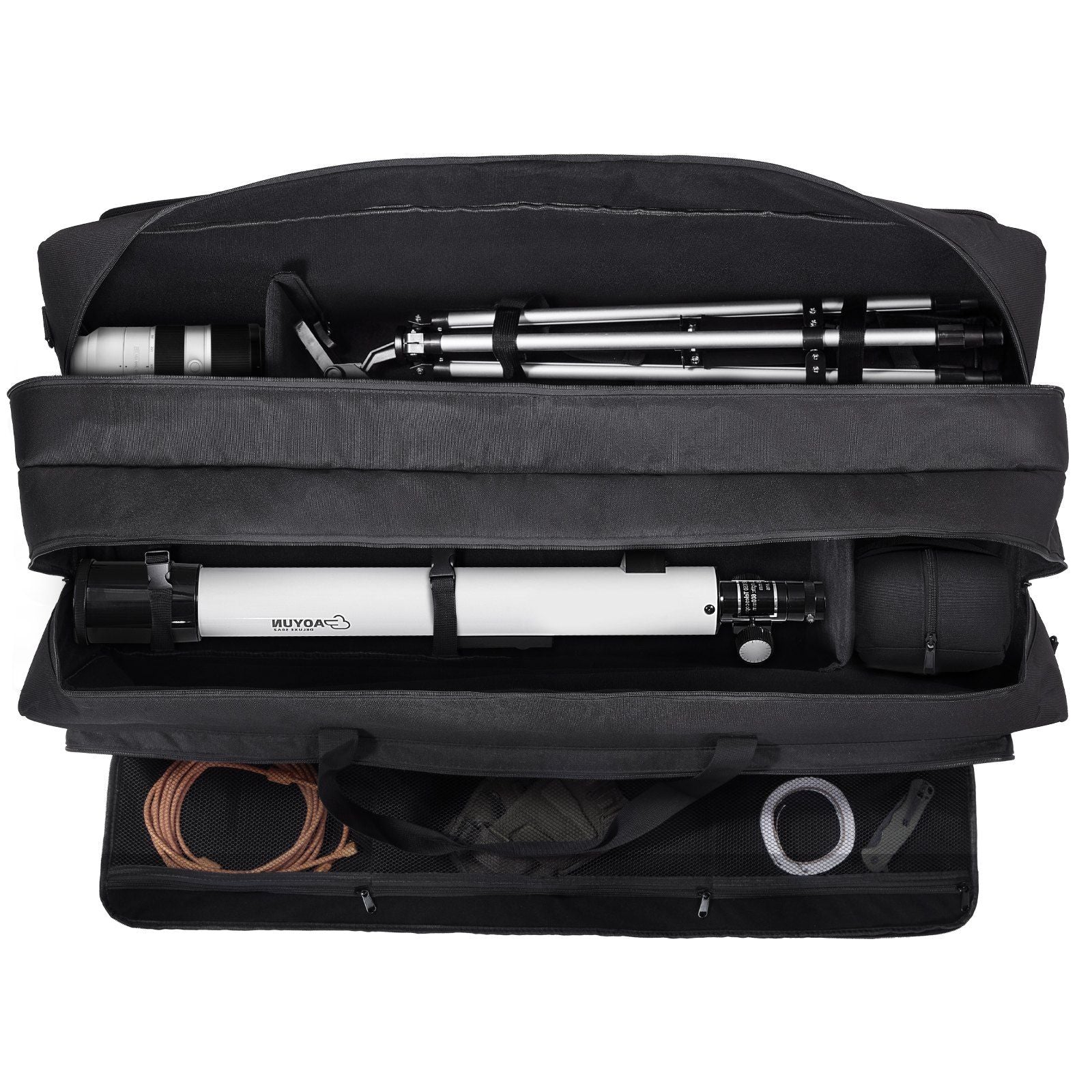 VEVOR Telescope Case 41" Multipurpose Shock-Absorbent Telescope Storage Bag - BagNook