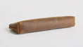 Load image into Gallery viewer, (brown)The Pallavi | Handmade Leather Pencil / Makeup Bag - BagNook
