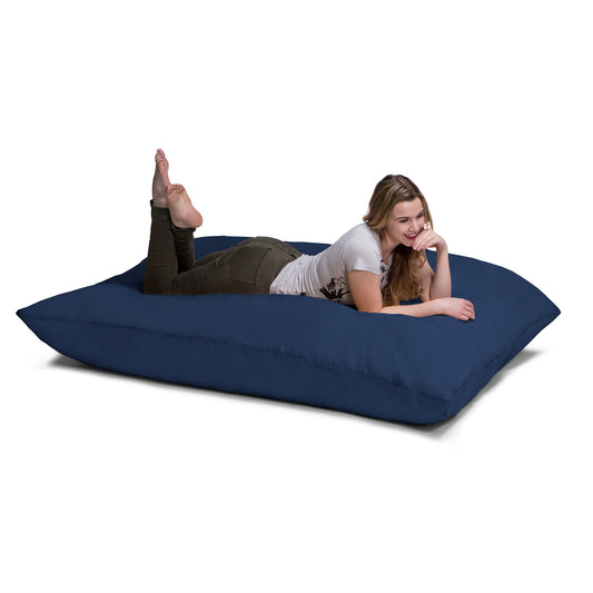 Jaxx 5.5 ft Pillow Saxx Bean Bag Pillow, Navy - BagNook