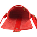 Load image into Gallery viewer, Jane Long Crossbody w/ top flap & tassel - Vibrant Red - BagNook
