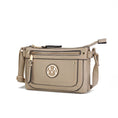 Load image into Gallery viewer, (beige)Elaina Multi Pocket Crossbody Handbag by Mia K - BagNook

