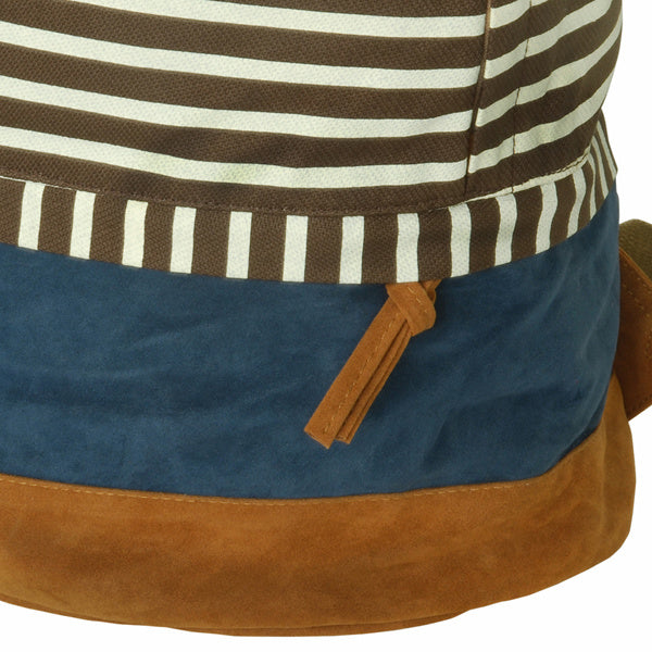 Keep in Touch Fabric Art School Daypack - BagNook