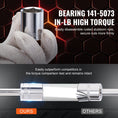 Load image into Gallery viewer, VEVOR Mechanics Tool/Socket Set, 1/4" 3/8" 1/2" - 205pc SAE and Metric - BagNook
